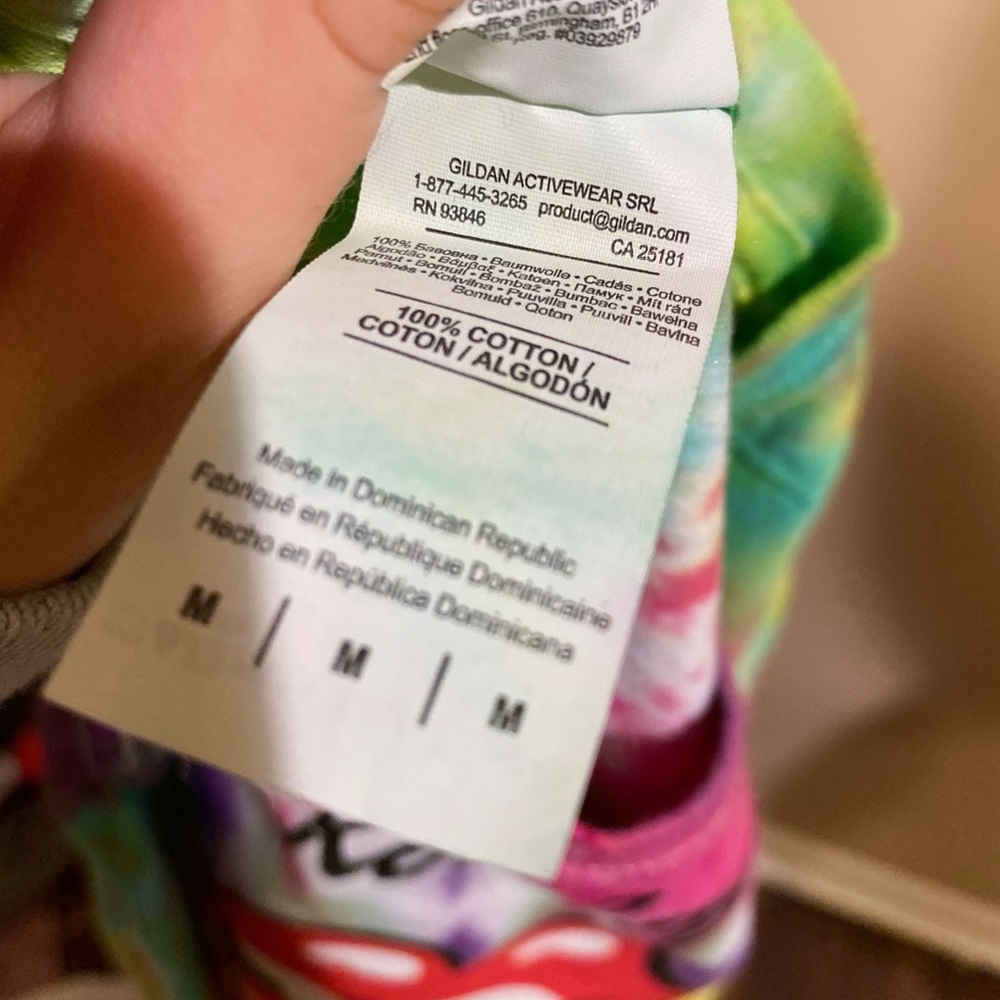 The Rolling Stones Tie Dye Graphic Band Tee - Picture 7 of 7